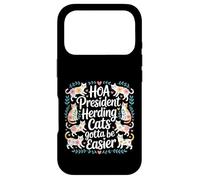 Carcasa para iPhone 17 Pro HOA President Herding Cats Gotta Be Easier -