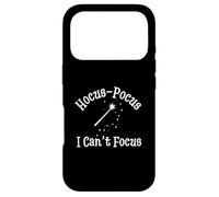 Carcasa para iPhone 17 Pro Hocus Pocus I Can't Focus Funny ADHD Witch Design