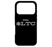 Carcasa para iPhone 17 Pro HODL LTC Litecoin Blockchain Cryptocurrency Coin Price LTC