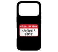Carcasa para iPhone 17 Pro Hola, Soy de Santo Tomé y Príncipe