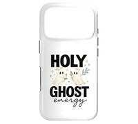 Carcasa para iPhone 17 Pro Holy Ghost Energy Cute Halo Ghosts Christian Halloween