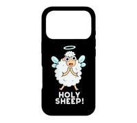Carcasa para iPhone 17 Pro Holy Sheep Funny Animal Juego de Palabras