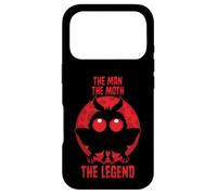 Carcasa para iPhone 17 Pro Hombre, Polilla, La Leyenda - Moonlit Mythical Mothman Cryptid