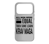 Carcasa para iPhone 17 Pro Hombres APRENDEN Krav Maga Declaración de Luchador de autodefensa de Israel