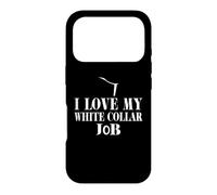 Carcasa para iPhone 17 Pro Hombres I Love My White Collar Job - Priest Ordination