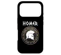 Carcasa para iPhone 17 Pro Homero la Ilíada y la Odisea Héroes de la Guerra de Troya
