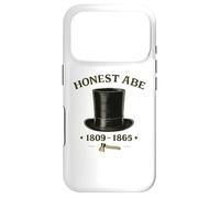 Carcasa para iPhone 17 Pro Honesto Abe Lincoln Stovepipe Hat Presidente Historia