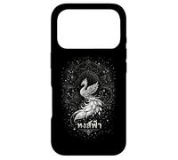 Carcasa para iPhone 17 Pro Hong FA Celestial fénix en un diseño Vintage de los años 90