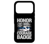 Carcasa para iPhone 17 Pro Honor Courage Badge Police