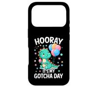 Carcasa para iPhone 17 Pro Hooray It's My Gotcha Day Foster Care Funny Adoptive Parents