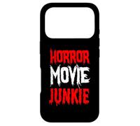 Carcasa para iPhone 17 Pro Horror Funny - Adicto a la película de Terror
