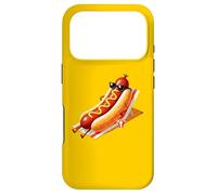 Carcasa para iPhone 17 Pro Hot Dog Beach Wiener Funny Holiday Lover Juego de Palabras Ingenioso Humor Arte