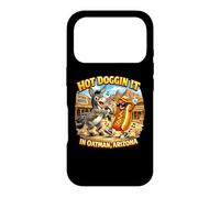 Carcasa para iPhone 17 Pro Hot Doggin It Oatman Arizona Divertido