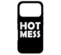 Carcasa para iPhone 17 Pro Hot Mess Funny Mothers Day Costume For Mom/Sister Hot Mess