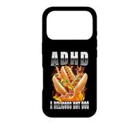 Carcasa para iPhone 17 Pro Hotdog TDAH Un Delicioso Perrito Caliente Glizzy Meme Bootleg Hot Dog