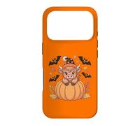 Carcasa para iPhone 17 Pro Howdy Halloween Funny Highland Cow Spooky Season Hombres Mujeres