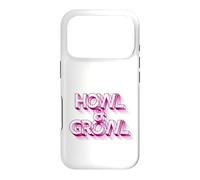 Carcasa para iPhone 17 Pro HOWL & Growl - Eslogan Divertido