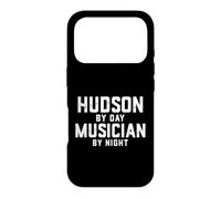 Carcasa para iPhone 17 Pro Hudson Disfraz de músico de Halloween Gen Z Millennial Hudson