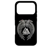 Carcasa para iPhone 17 Pro Huginn & Muninn - Cuervo Vikingo - Valknut Vikingo