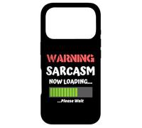 Carcasa para iPhone 17 Pro Humor sarcástico - Sarcástico Comentar Ahora Cargando Gracioso