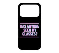 Carcasa para iPhone 17 Pro Humor Vista Divertida para Vejez Una Broma de Perdí Gafas