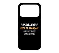 Carcasa para iPhone 17 Pro Humour Professeur de Langue Meilleur Prof de français