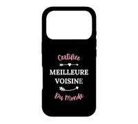 Carcasa para iPhone 17 Pro Humour Voisin voisine meilleure voisine