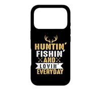 Carcasa para iPhone 17 Pro Hunting Fishing and Loving Everyday Hunter Life Adventure