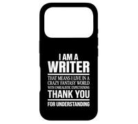 Carcasa para iPhone 17 Pro I Am a Writer Funny Author Gift