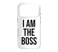 Carcasa para iPhone 17 Pro I Am The Boss Women Big Sister Im Not Bossy Im The Boss Mom