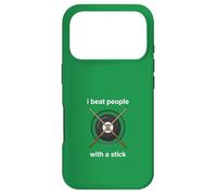 Carcasa para iPhone 17 Pro I Beat People with a Stick Billiard Player Pool Men Women
