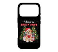 Carcasa para iPhone 17 Pro I Believe In Santa Paws - Bulldog Lover - Lindo Bulldog de Navidad