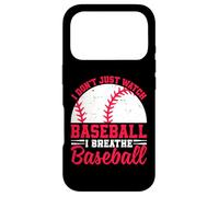 Carcasa para iPhone 17 Pro I Don't Just Watch Baseball I Breathe Baseball