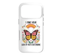 Carcasa para iPhone 17 Pro I Find Your Lack of Faith Disturbing Butterfly Christian