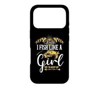 Carcasa para iPhone 17 Pro I Fish Like A Girl Try To Keep Up Fishing Outdoor Fisher