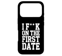 Carcasa para iPhone 17 Pro I FK en la Primera Fecha en Negrita Funny First Fate
