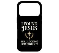 Carcasa para iPhone 17 Pro I Found Jesus Still Looking For Bigfoot Cristian fe Rezando