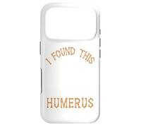 Carcasa para iPhone 17 Pro I Found This Humerus Funny Halloween Ghost Skeleton Womens