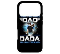 Carcasa para iPhone 17 Pro I Have Two Titles Dad and Dada Funny Fathers Day