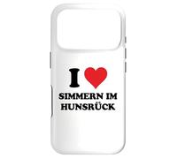 Carcasa para iPhone 17 Pro I Heart Simmern im Hunsrück Germany Love German Souvenir ITE