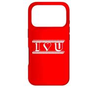 Carcasa para iPhone 17 Pro I Heart u | I Love You Hearts I Love U Loving
