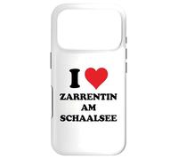 Carcasa para iPhone 17 Pro I Heart Zarrentin Am Schaalsee Germany Love German Souvenir