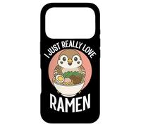 Carcasa para iPhone 17 Pro I Just Really Love Ramen Sparrow Noodles Bowl Cup Sopa Japón