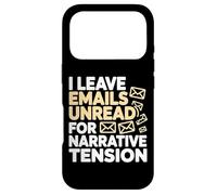 Carcasa para iPhone 17 Pro I Leave Emails UNREAD FOR NARRARTIVE Tension