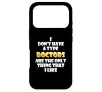 Carcasa para iPhone 17 Pro I Like Doctors Funny Costume Cute Nurses Hospital Staff Dr