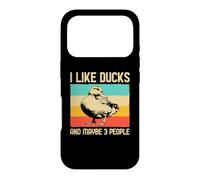 Carcasa para iPhone 17 Pro I Like Ducks and Maybe 3 People Amantes De Los Patos