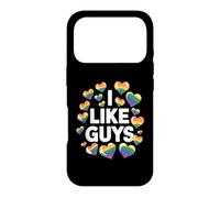 Carcasa para iPhone 17 Pro I Like Guys LGBTQ Orgullo Declaración Hombre Gay Aliado