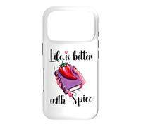 Carcasa para iPhone 17 Pro I Like My Books Spicy Book Merch,Life is Better with Spice