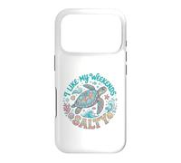 Carcasa para iPhone 17 Pro I Like My Weekends Salty Sea Turtle Beach Lover