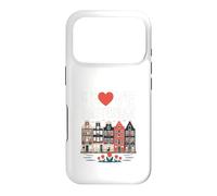 Carcasa para iPhone 17 Pro I Love Amsterdam Tulip Canal Casas